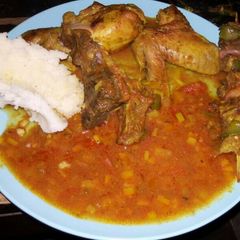Chicken stew A picture of Chicken stew.