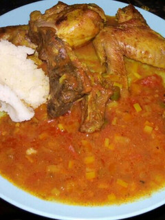 A picture of Chicken stew.