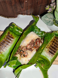 Foto resep Nasi Bakar Sambal Cumi