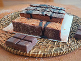Bizcocho vegano de chocolate en microondas
