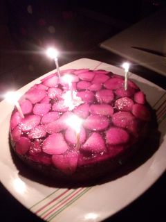 صورة لوصفة تورته جيلي الفراوله 🍓🍓