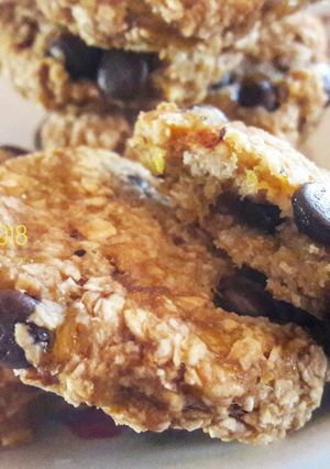 Foto resep Banana Oatmeal Cookies (2 Bahan Utama) | Cookies Diet