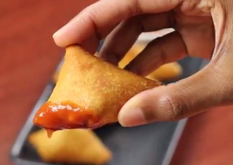 Recipe of Any-night-of-the-week Bread samosa | Quick Recipe For Collage Students