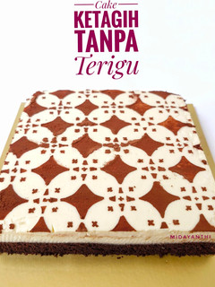 Foto resep Cake Ketagih Tanpa Terigu no oven no mixer