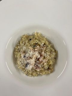 Una foto de Risotto de Champiñones