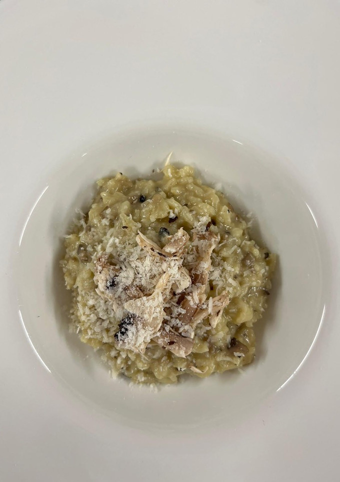Una foto de Risotto de Champiñones