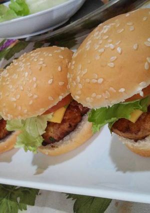 Una foto de Mini Hamburguesas de pollo