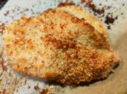 Une photo de escalope poulet pané