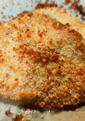 Une photo de Escalopes panées au four