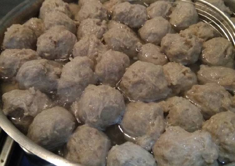 Resep Bakso sapi, Bisa Manjain Lidah