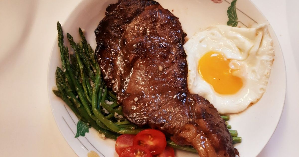 Resep rib eye simple rumahan enak dan mudah - Cookpad