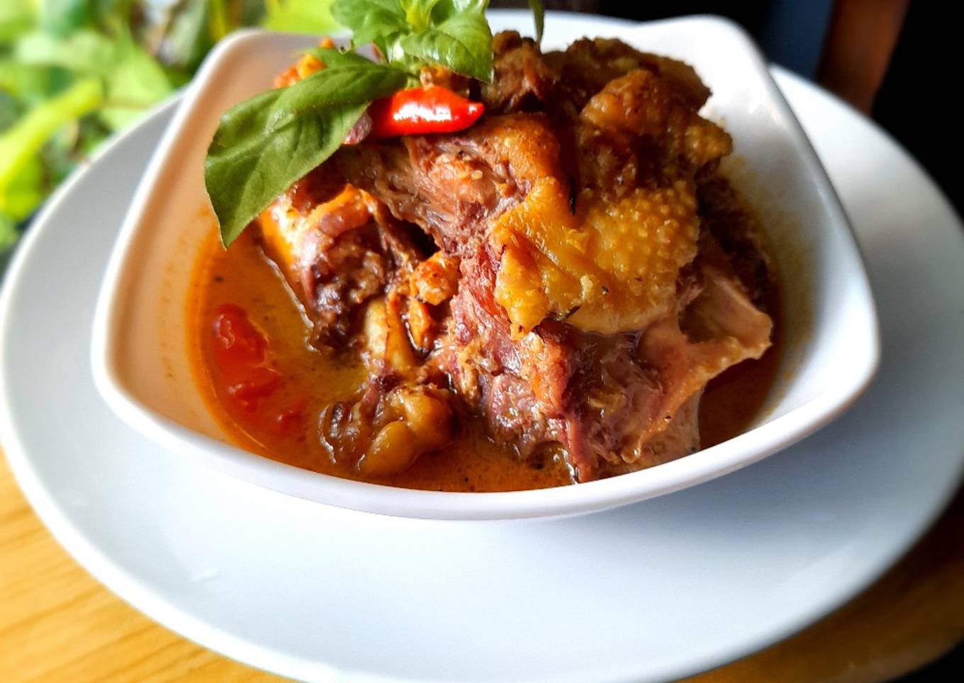 Lodho Ayam Kampung Tidak Pedas