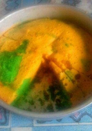 Foto resep Bronis pandan😊