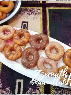 A picture of Homemade Simple Doughnuts.