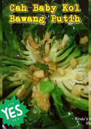 Foto resep Cah Baby Kol Bawang Putih