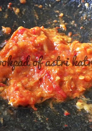 Foto resep Sambal ulek favorite