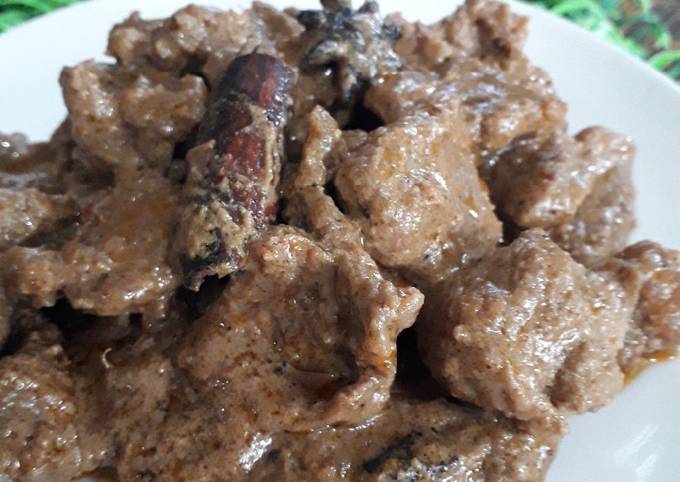 Cara gampang memasak Rendang Daging Praktis  spesial