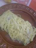 Tagliolini all'acqua di zest di limone