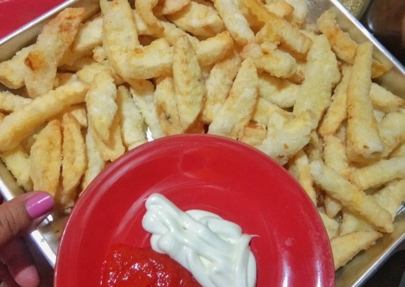 Kentang goreng crispy ekonomis