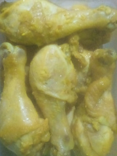 Foto resep Ayam ungkep bumbu kuning