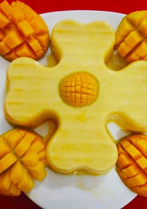 A picture of Mango Custard.