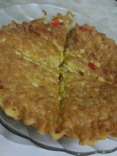 Foto resep Pizza Mie a.k.a Dadar Telur Mie ☺