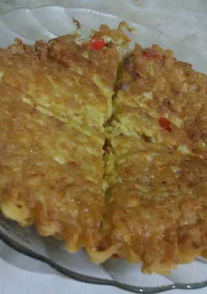 Foto resep Pizza Mie a.k.a Dadar Telur Mie ☺