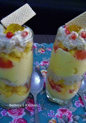 A picture of Oats & Fruit Custard.