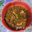 Paalak Phalli Gosht (French Beans and Spinach Non-Veg Curry)