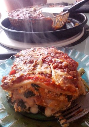 Una foto de Lasagna