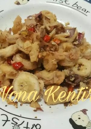 Foto resep Sambal Goreng Cumi Bangka ala Nona Kentir