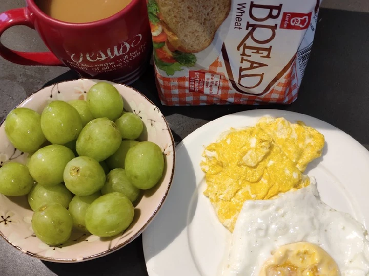 Easy Steps Make Recipes Bread and Egg Breaky the  Makes Drooling Make You Drink.