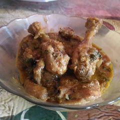 A picture of Hyderabadi dum murgh.