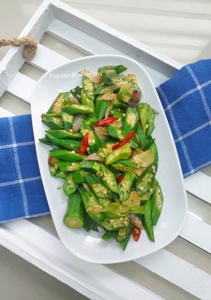 Foto resep Okra Goreng Terasi
