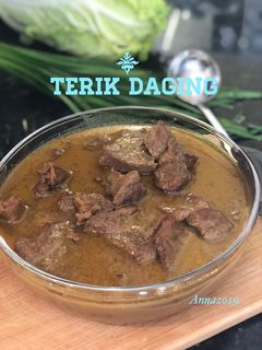 Foto resep Terik Daging