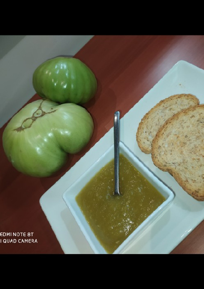 Una foto de Mermelada de tomates verdes de El Bierzo