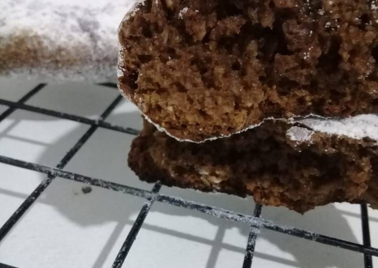Polvorones de harina de avena
