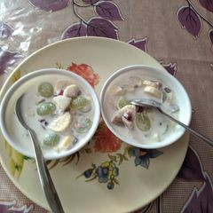A picture of Fruit cream.