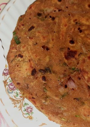 A picture of Leftover Dal Paratha.