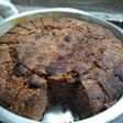 Bizcochuelo de chocolate y banana