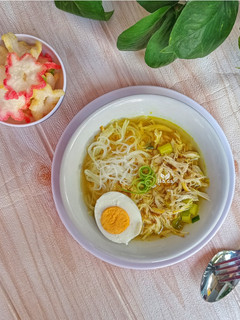 Foto resep Bubur Ayam Kuah Soto
