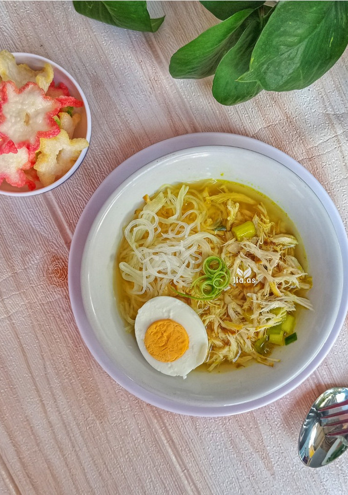 Foto resep Bubur Ayam Kuah Soto