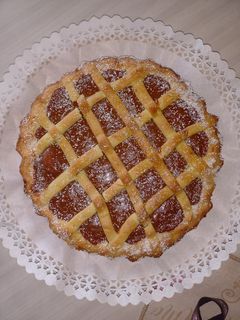 Una foto de Pastafrola de dulce de leche