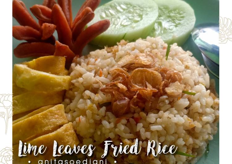 • LIME LEAVES FRIED RICE •