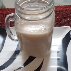 A picture of Chickoo milkshake.