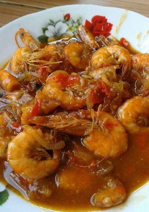 Foto resep Udang Saus Tiram