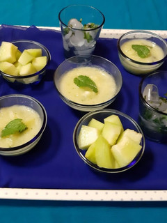 A picture of Muskmelon Slush.
