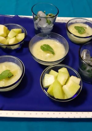 A picture of Muskmelon Slush.