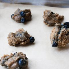 A picture of Butterless Almond Blueberry Cookies.