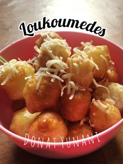 Foto resep Loukoumedes Donat Yunani (tanpa telur, tanpa mixer, tanpa ulen)